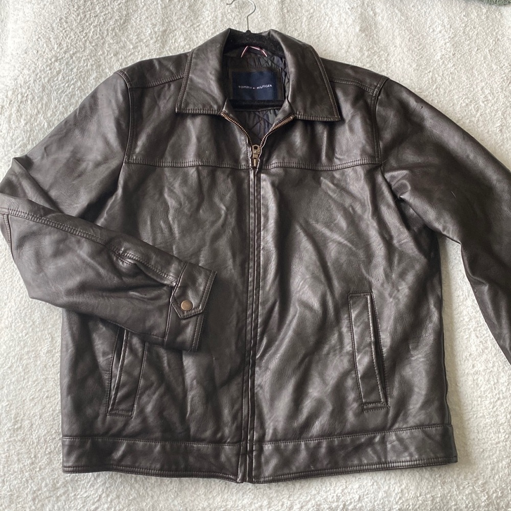 Tommy Hilfiger Faux Leather Jacket